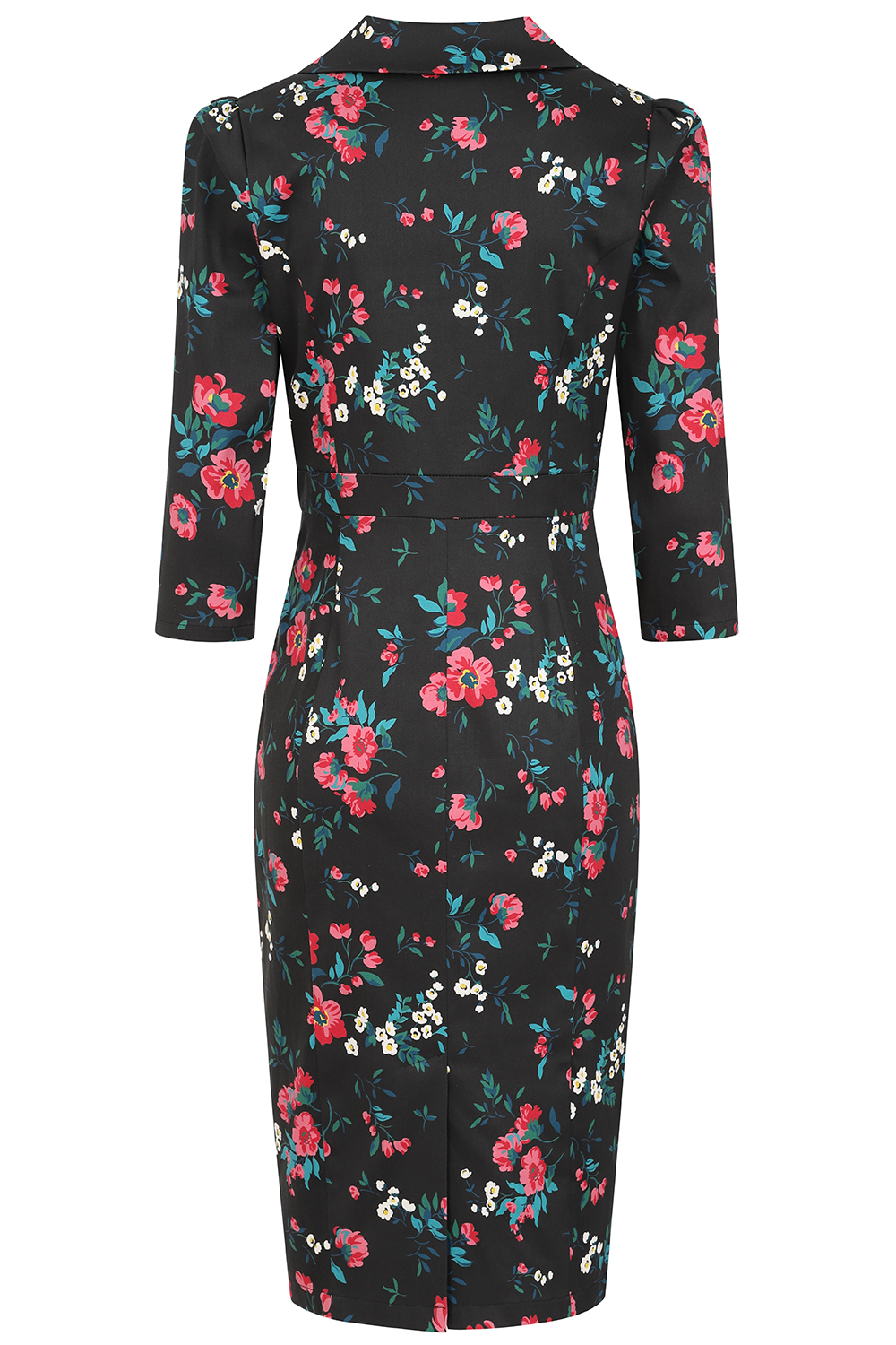 Becky Floral Wiggle Dress